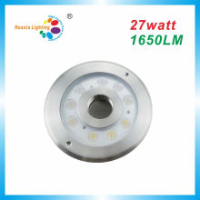 Luz da fonte do diodo emissor de luz do poder superior IP68 27W, luz subaquática